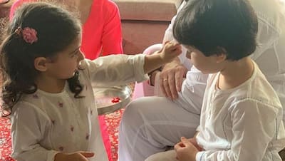 जब 3 साल के तैमूर के माथे पर छोटी बहन ने लगाया टीका तो ऐसा था करीना कपूर के बेटे का रिएक्शन