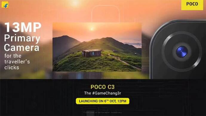 13MP प्राइमरी कैमरे के साथ 6 अक्टूबर को होगी Poco C3 की लॉन्चिंग, जाने क्या है खास....