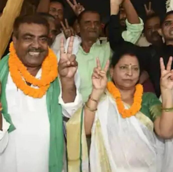 BSNL की रिटायर्ड कर्मचारी वीणा सिंह जीती, तीन बार इसी सीट से विधायक बने थे उनके बाहुबली पति रामा सिंह