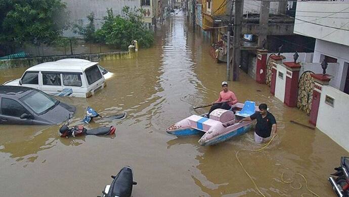 हैदराबाद के कई इलाकों में फिर से भीषण बारिश, पिछले दिनों बाढ़ से हुई थी 31 लोगों की मौत