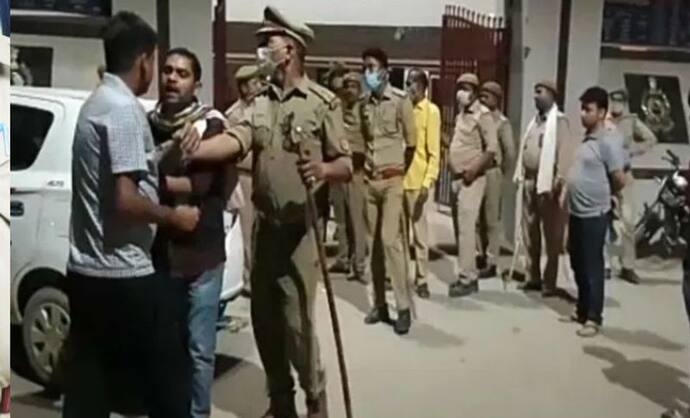 खतरे में UP पुलिस: महिला सिपाहियों के साथ हुई अभद्रता, BJP विधायक आरोपी को थाने से जबरन छुड़ा ले गए