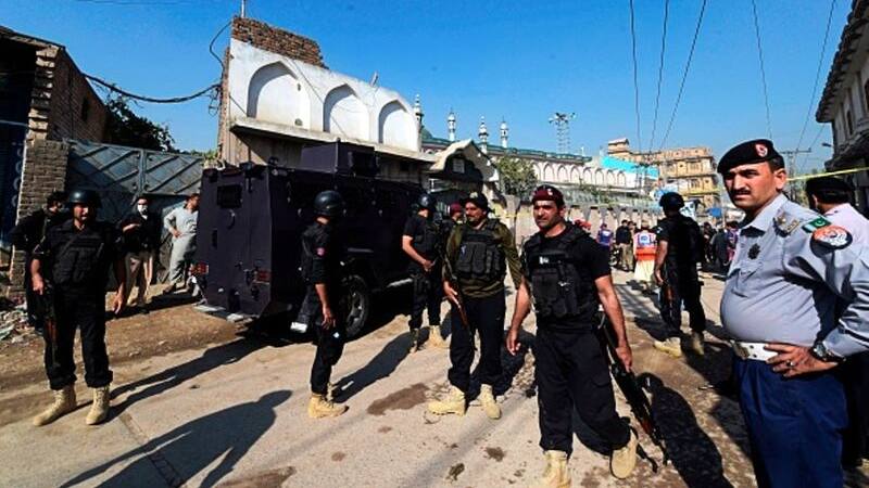 blast in a religious school in Peshawar on October 27,