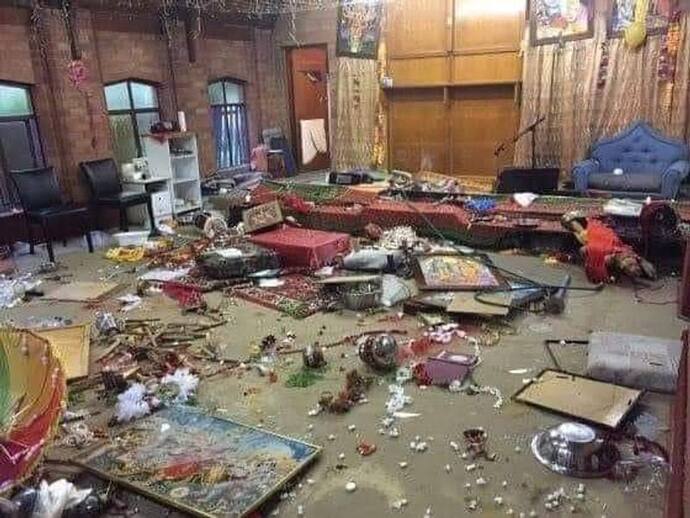 FACT CHECK: क्या पंजाब में रामलीला के दौरान मंदिर में हुई तोड़फोड़? जानें वायरल हुई इस तस्वीर का सच