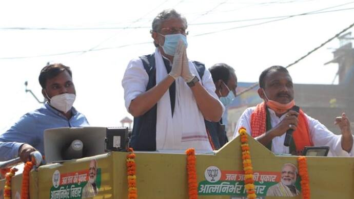 बिहार चुनाव: डिप्टी CM सुशील मोदी ने तेजस्वी को बताया जंगलराज का युवराज, किए 5 तीखे सवाल