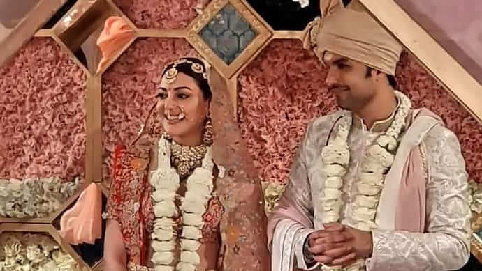 सामने आई काजल अग्रवाल की शादी की पहली फोटो, पति के साथ मुस्कुराती दिखी सिंघम एक्ट्रेस