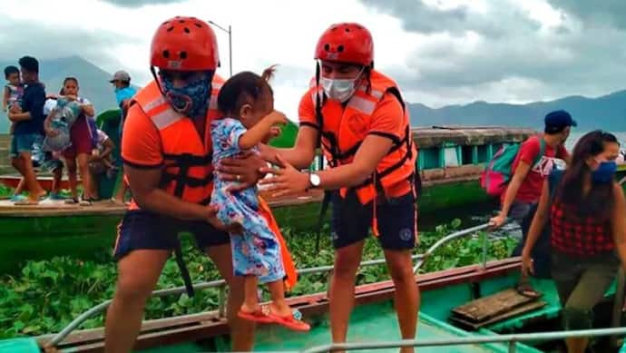 फिलीपीन में भयानक तूफान ने दी दस्तक, 10 लाख लोगों को सुरक्षित स्थानों पर पहुंचाया गया