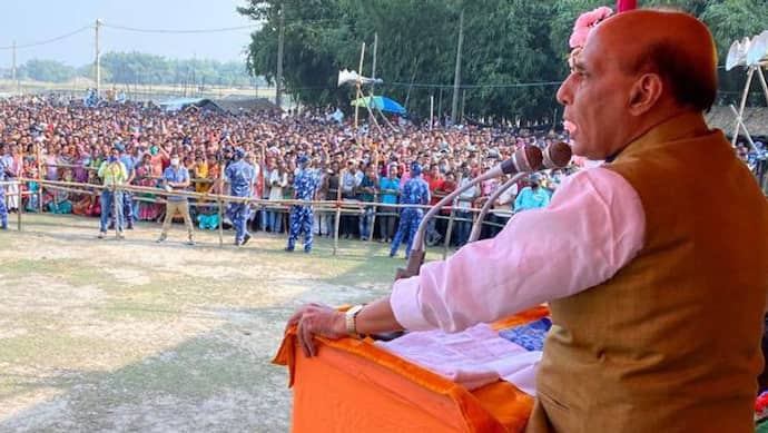 रक्षा मंत्री राजनाथ सिंह ने बिहार में कीं 24 जनसभाएं,  दावा- हर हाल में बनेगी एनडीए सरकार