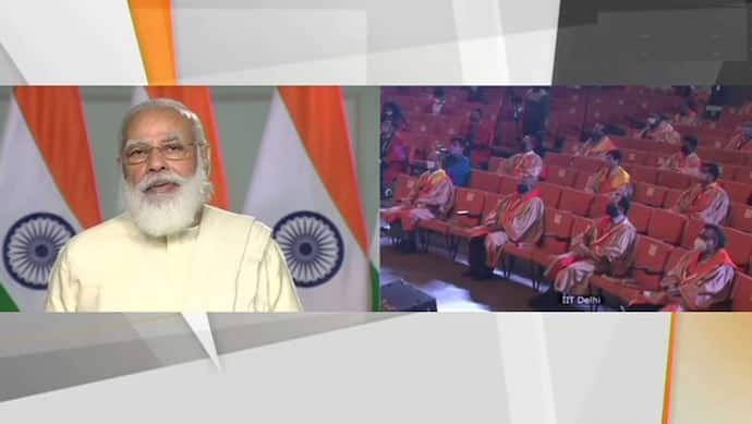 IIT दिल्ली 51वां दीक्षांत समारोह : PM बोले- कोरोना ने हमें सिखाया, वैश्विकरण के साथ आत्मनिर्भरता भी जरूरी