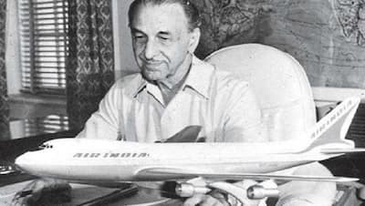 PHOTOS : देश में पहली विमान सेवा शुरू करने वाले जेआरडी टाटा की कंपनी थी एयर इंडिया,  ऐतिहासिक है इसका सफर