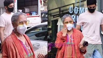 1st टाइम नानी जया बच्चन के साथ स्पॉट हुआ उनका हैंडसम नाती, जानें शॉपिंग के वक्त किसपर नाराज हुई मिसेज बच्चन
