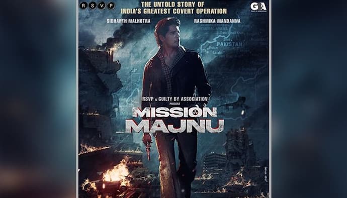 Mission Majnu teaser : भारत के सीक्रेट मिशन का खुलासा, रश्मिका मंदाना,सिद्धार्थ मल्होत्रा का दमदार  किरदार 