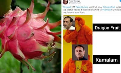 गुजरात के CM ने ड्रैगन फ्रूट का नाम बदला तो मीम्स वायरल, यूजर्स ने बता दिए सब्जियों के संस्कारी नाम