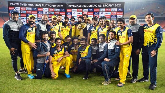 दूसरी बार Syed Mushtaq Ali Trophy की चैंपियन बनी तमिलनाडु की टीम, 7 विकेट से बड़ौदा की टीम को हराया
