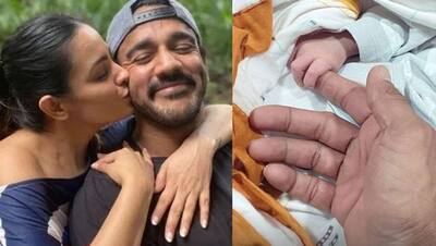 सामने आई TV के नागिन के बेटे की First Photo, पापा की उंगली पकड़े नजर आया लाडला