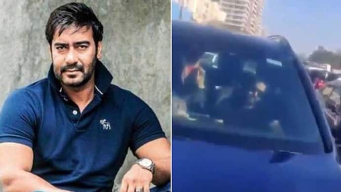 शूटिंग पर जा रहे Ajay Devgn की शख्स ने रोकी कार, कहा- 'पंजाब के खिलाफ हो, शर्म करो'