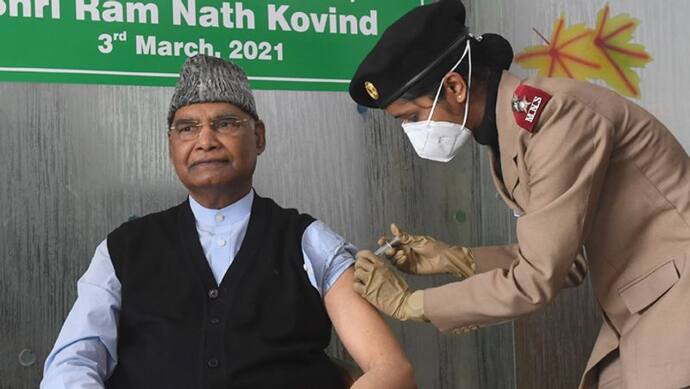 राष्ट्रपति रामनाथ कोविंद ने कोरोना वैक्सीन की पहली डोज ली, गोवा के सीएम ने भी लगवाया टीका