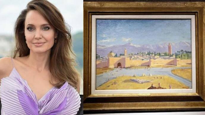 Angelina Jolie ने की विंस्टन चर्चिल की बेशकीमती और यादगार पेंटिंग की नीलामी, बिकी इतने करोड़ में