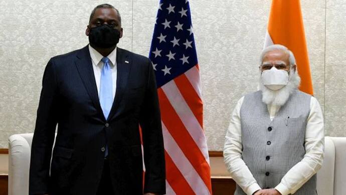 भारत पहुंचे अमेरिकी रक्षा मंत्री लॉयड ऑस्टिन, PM मोदी से की मुलाकात; शनिवार को राजनाथ सिंह के साथ बैठक