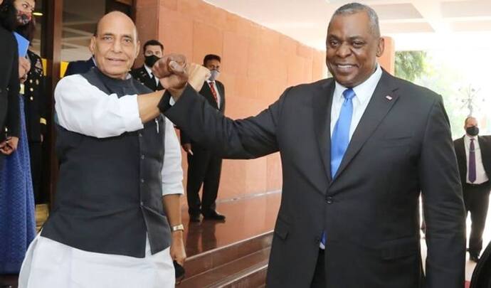 भारत आए अमेरिकी रक्षा मंत्री ने की राजनाथ सिंह से मुलाकात, प्रतिनिधिमंडल स्तर की हुई बैठक, क्या हुई डील?