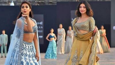 Lakme Fashion Week: फ्लाइंग किस देती दिखी ऋतिक की एक्ट्रेस तो गुलशन कुमार की बहू ने बिखेरे जलवे