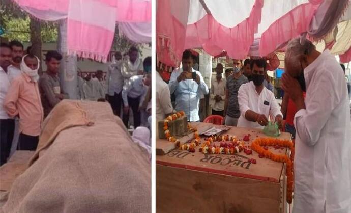 राजस्थान में 5 दिन से पड़ी है पुजारी की लाश, BJP सांसद शव लेकर पहुंचे जयपुर..पुलिस को पता भी नहीं