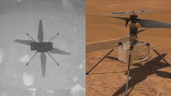 नासा ने रचा इतिहास: मंगल पर 1.8 Kg के हेलिकॉप्टर ने भरी उड़ान, 10 फीट ऊंचा उड़ा