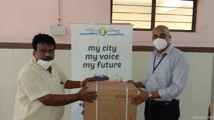 कोरोना संकट : मदद के लिए आगे आया नम्मा बेंगलुरु फाउंडेशन, अस्पताल को दिए 10 ऑक्सीजन कंसेंट्रेटर