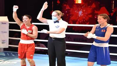 Asian Boxing Championships: 6 बार की वर्ल्ड चैंपियन मैरी कॉम फाइनल में, साक्षी ने गंवाया गोल्ड
