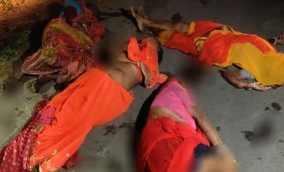 भयानक एक्सीडेंट: पलभर में एक ही परिवार की 5 महिलाओं की बिछ गईं लाशें, सामने खड़ा एक पेड बन गया काल