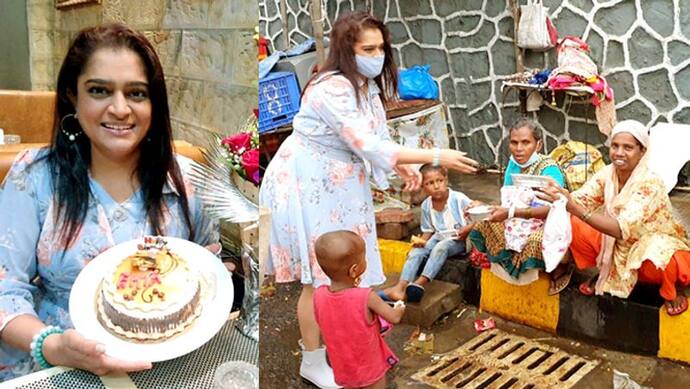 एकता जैन ने जन्मदिन पर जरूरतमंद लोगों को खिलाया खाना, पार्टी की जगह करती हैं गरीबों की मदद