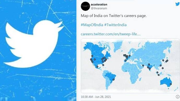 जम्मू-कश्मीर और लद्दाख को भारत से अलग दिखाकर Twitter ने छेड़ा नया विवाद, सरकार के एक्शन के डर से गलती सुधारी