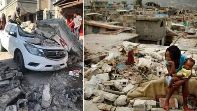 Haiti Earthquake: ऐसे लगे 2 जोर के 'झटके' कि गरीबों के हौसले तक मिट्टी में मिल गए,  10 Shocking Photos