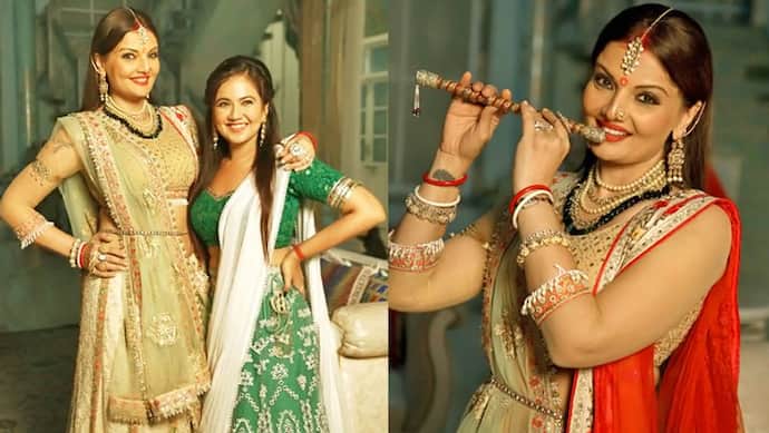TV शो 'रंजू की बेटियां' के सेट पर मनीं जन्माष्टमी, बेहद खूबसूरत लगी कृष्ण बनीं दीपिशखा नागपाल
