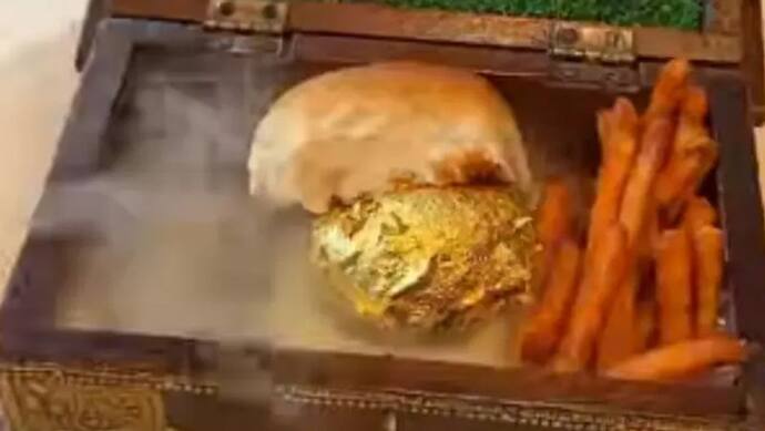 दुबई के एक रेस्टोरेंट ने लॉन्च किया 22 कैरेट गोल्ड वड़ा पाव डिश, कीमत जानकर हर कोई दंग