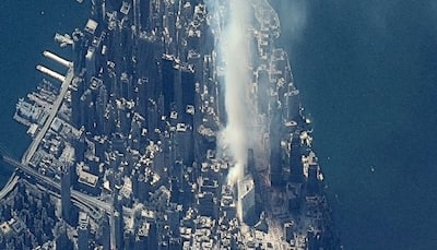9/11: ওয়ার্ল্ড ট্রেড সেন্টার হামলার ২০ বছর, স্যাটেলাইট ইমেজে দেখুন হামলার ছবি
