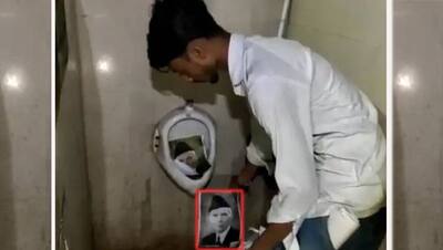 PM की अलीगढ़ विजिट से पहले AMU में बवाल, BJP ने टॉयलेट में लगाई जिन्ना की तस्वीर, जानिए पूरा मामला