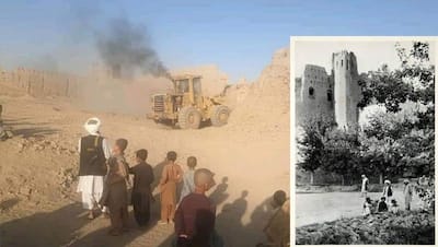 Taliban ने फिर शुरू किया इतिहास मिटाने का खेल, 200 साल पुराना ग्रीश्क का किला ढहा दिया; पता है क्यों?
