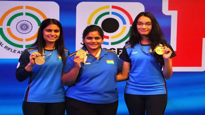 ISSF जूनियर वर्ल्ड चैंपियनशिप: भारत की महिला 25 मीटर पिस्टल टीम ने जीता गोल्ड