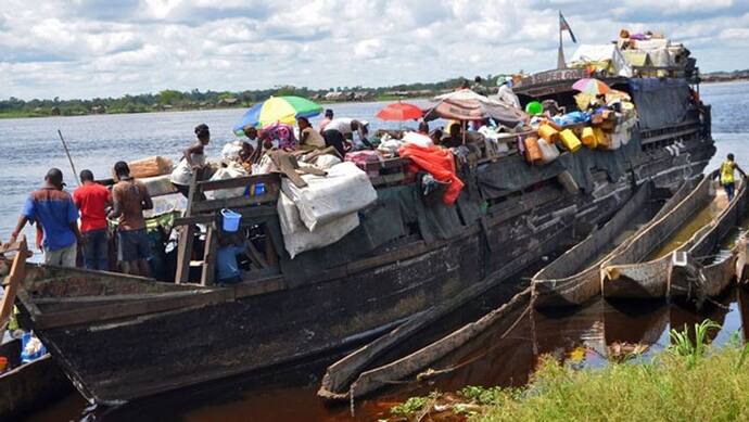 Congo: नदी में नाव पलटने से हाहाकार, 51 शव मिले, 69 की तलाश, जगह-जगह बिखरी पड़ी मिलीं लाशें