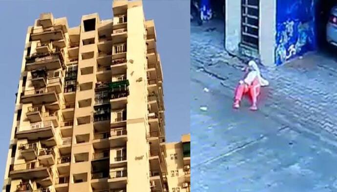 नवरात्रि में मार्मिक घटना: लोग जा रहे थे देवी दर्शन के लिए, तभी लड़की ने 18वीं मंजिल से लगाई मौत की छलांग