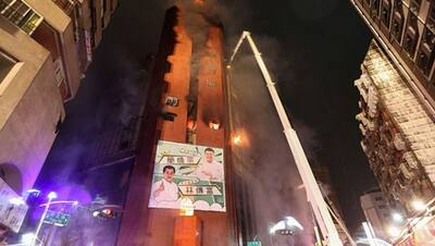 46 लोगों के जिंदा जलने की तस्वीरें: पहले जोर का धमाका हुआ फिर तेज आग ने मिनटों में सबकुछ राख कर दिया