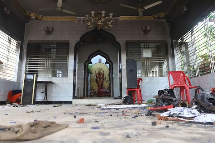 बांग्लादेश में हिंदू मंदिरों में हमला: आरोपियों पर कार्रवाई के लिए हुए विरोध प्रदर्शन