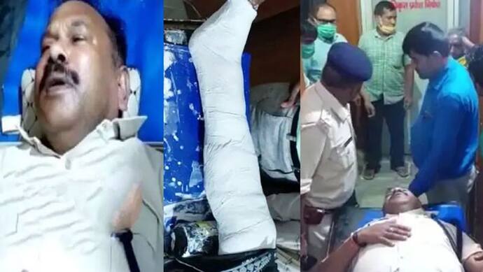 बिहार: अपराधियों के हमले में किसी थानेदार का सिर फटा, पैर टूटे, पथराव में 25 सिपाही जख्मी, युवक की माैत