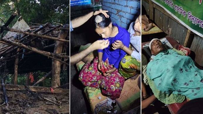 बांग्लादेश में फिर violence: मामूली बहस के बाद मुस्लिम और बौद्धों के गुटों में संघर्ष, झोपड़ी फूंकी, 8 घायल
