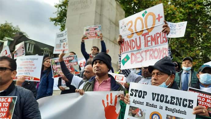 Bangladesh में हिंदुओं पर अटैक के विरोध में RSS लाएगी प्रस्ताव; त्रिपुरा में VHP ने किया प्रदर्शन, 144 लागू
