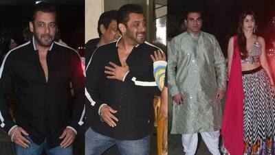 Sohail Khan Diwali Bash: अक्सर गुस्से में दिखने वाले Salman Khan हंसते आए नजर, GF संग स्पॉट हुए Arbaaz Khan