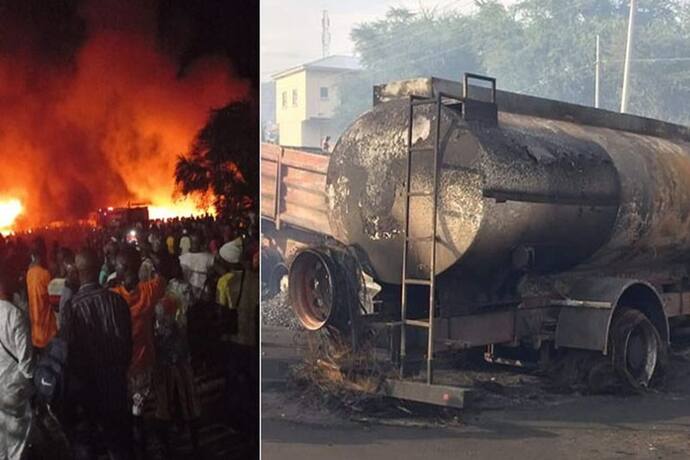 Sierra Leone Blast: सिएरा लियोन में बड़ा हादसा, तेल टैंकर में विस्फोट से 91 लोगों की मौत, कई घायल