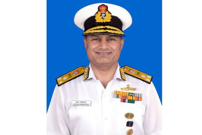 Defence: वाइस एडमिरल कृष्ण स्वामीनाथन ने संभाला पश्चिमी नौसेना कमान के Chief of Staff का पदभार