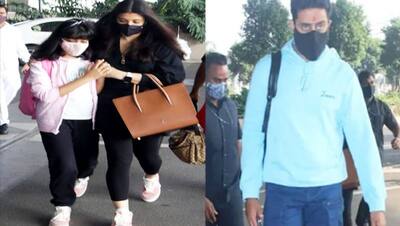 Aishwaya-Abhishek Bachchan बेटी आराध्या के साथ छुट्टी पर निकले, एयरपोर्ट पर इस अंदाज में हुए स्पॉट