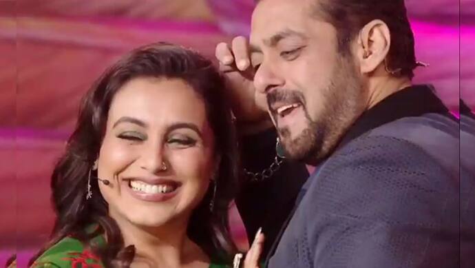 Bigg Boss 15: Rani Mukerji के साथ नॉटी बातें करते दिखे Salman Khan, सवाल सुन शरमा गई एक्ट्रेस